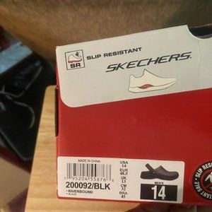 Skechers Gray in color slip ons